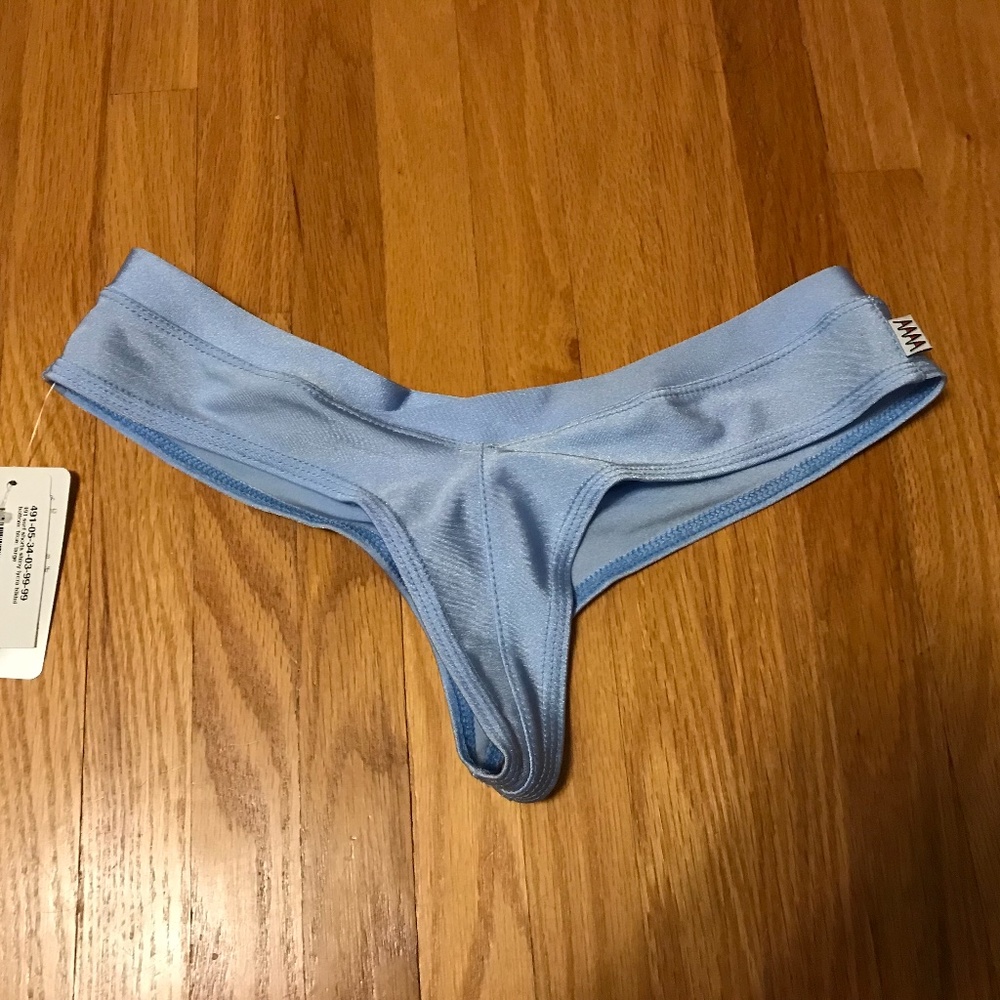 Wicked Weasel 491 surf shorts shiny Lycra bikini bottom